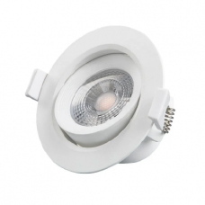 Spot Downlight LED MR11 Redondo Embutir 3w bivolt 2700K ou 6500K