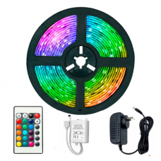 Kit Fita de Led 3528 12v RGB IP-65 - 5mts